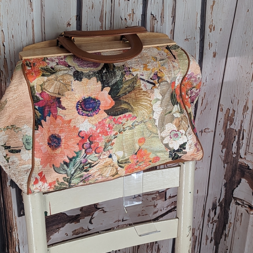 Tory Burch Attersee Patchwork Handbag - image 8